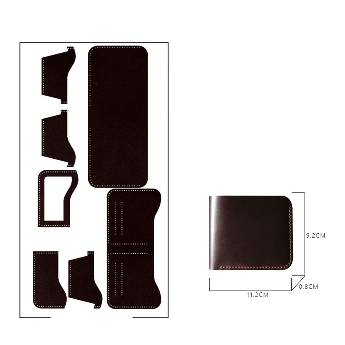 Real Leather Wallet DIY Kits – POPSEWING®