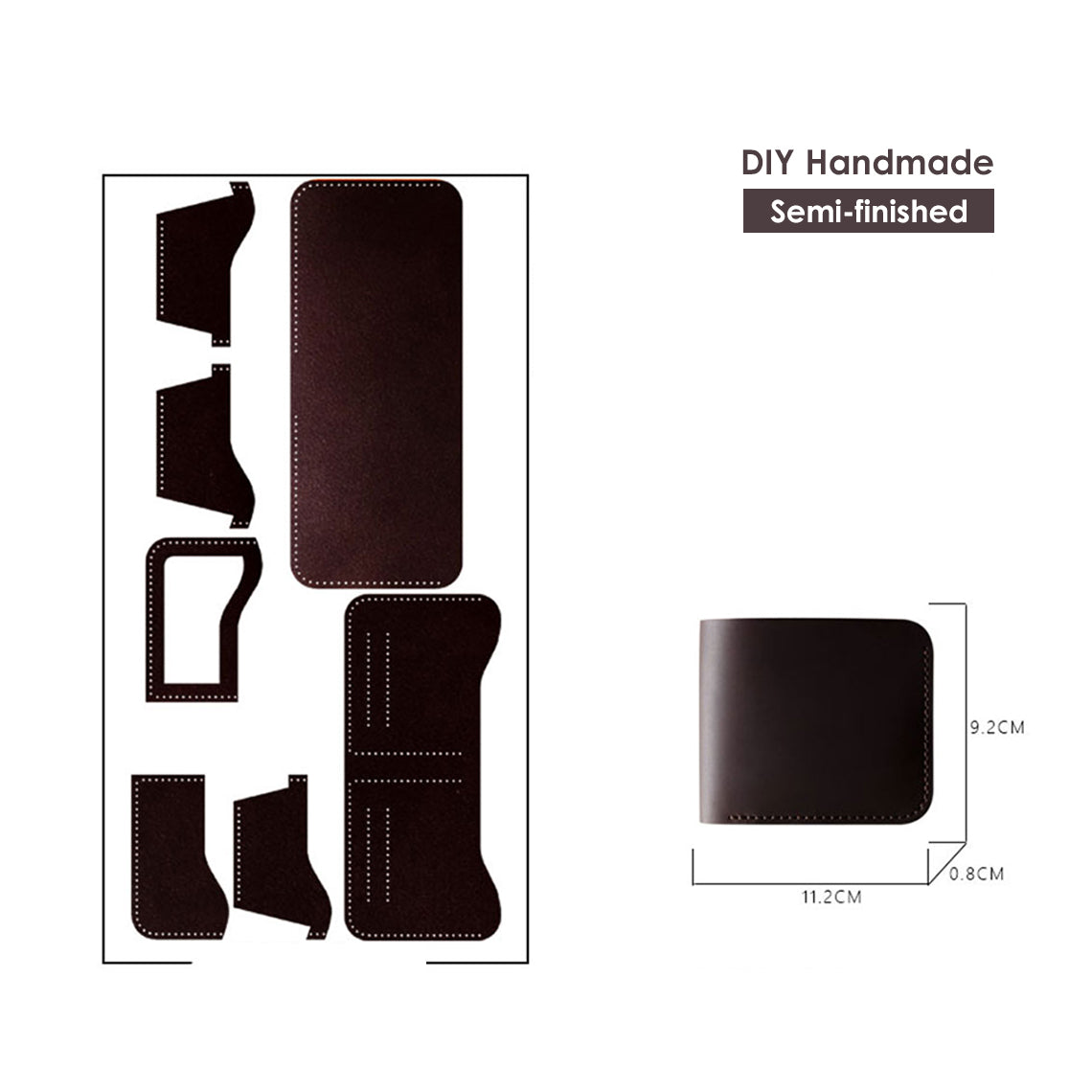 Real Leather Wallet DIY Kits – POPSEWING®