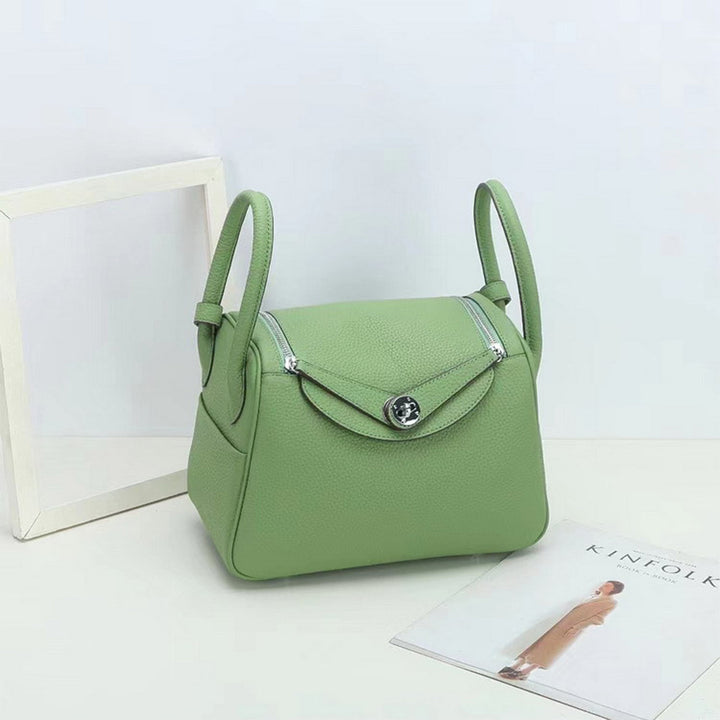 Top Grain Leather Inspired Lindy Bag