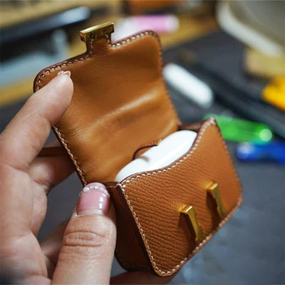 AirPods Leather Holder Cute Mini Bag | POPSEWING®