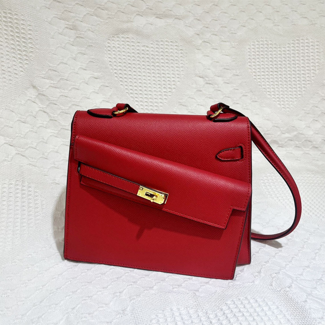 Red Leather Bags | Leather Shoulder Bag Inspired Bags