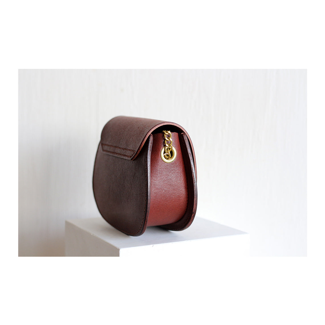 Vintage Brown Leather Bag for Women | Vintage Style - POPSEWING®