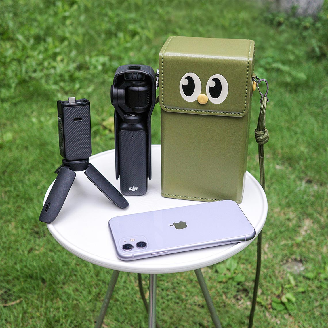 POPSEWING® Leather DJI Osmo Pocket 3 Protective Phone Case