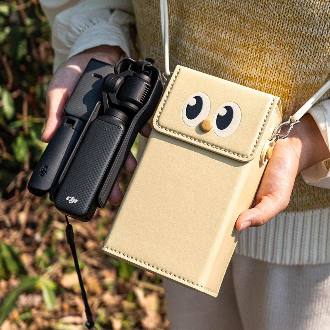 POPSEWING® Leather DJI Osmo Pocket 3 Protective Phone Case