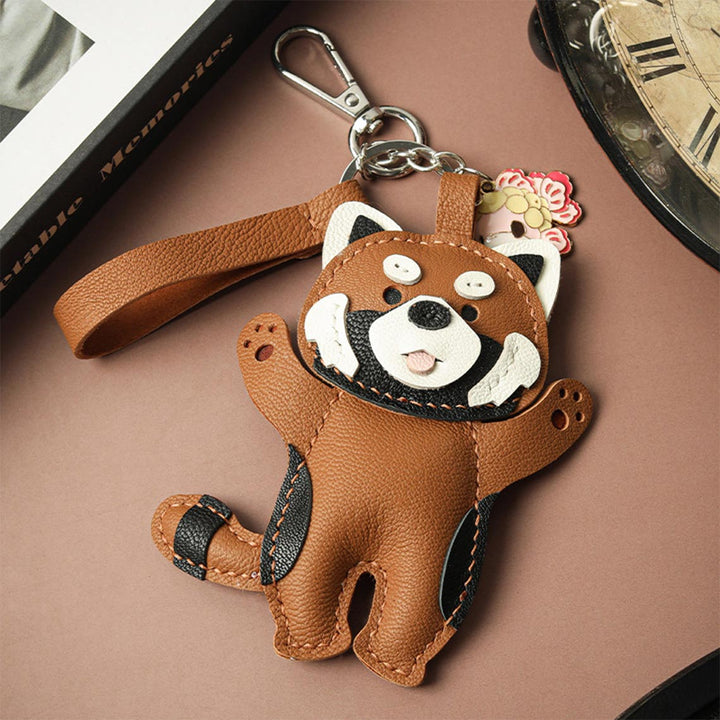 POPSEWING® Leather Raccoon Keychain Charm DIY Kit