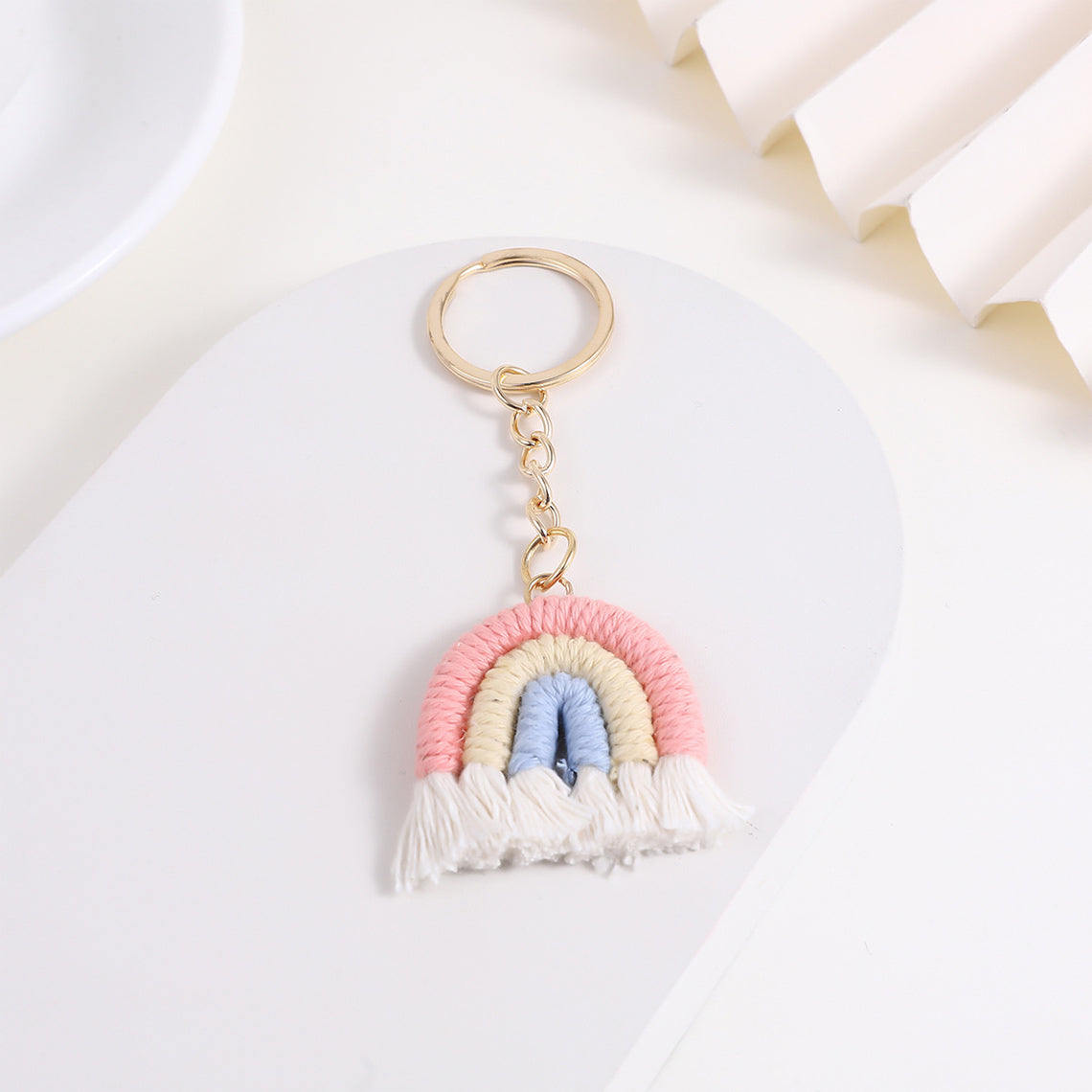 POPSEWING® ブレイズ レインボー キーチェーン
