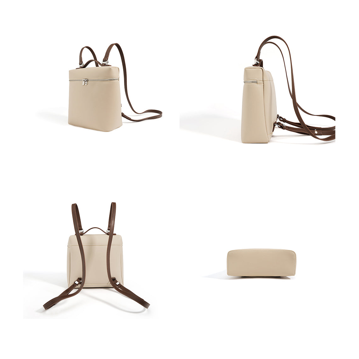 Leather Inspired Designer Backpack for Women