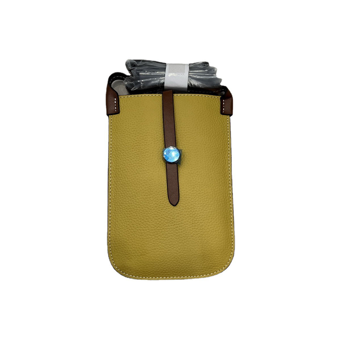 Top Grain Leather Strap Phone Bag