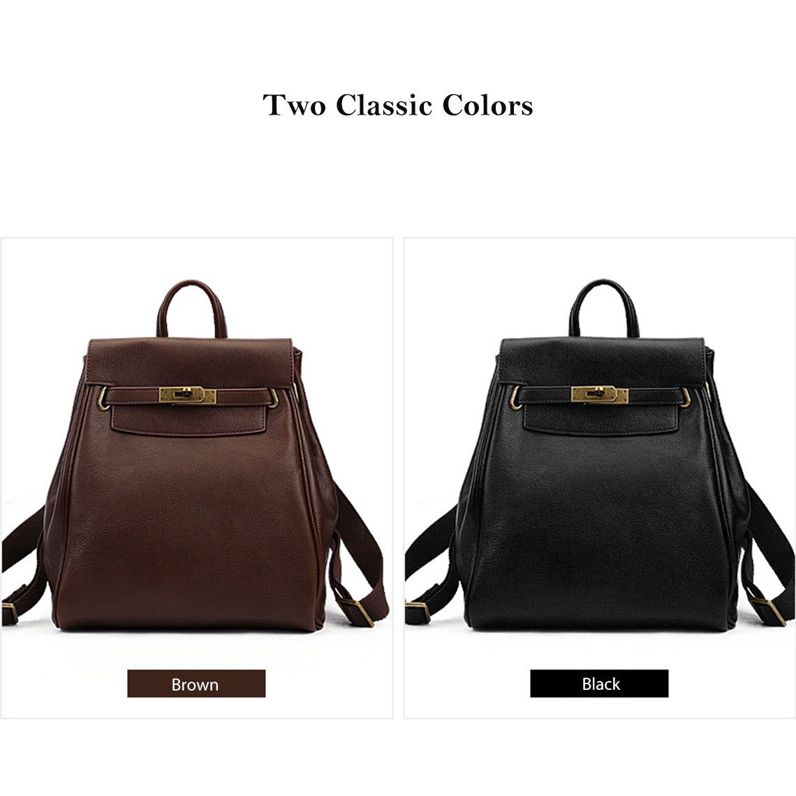 black leather backpack vs brown leather backpack Parker its the attention to detail that makes the Perfecto perfect Leather Backpack Brown for Women