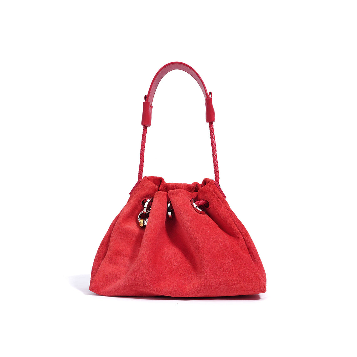 Suede Leather Summer Drawstring Shoulder Bag – POPSEWING®