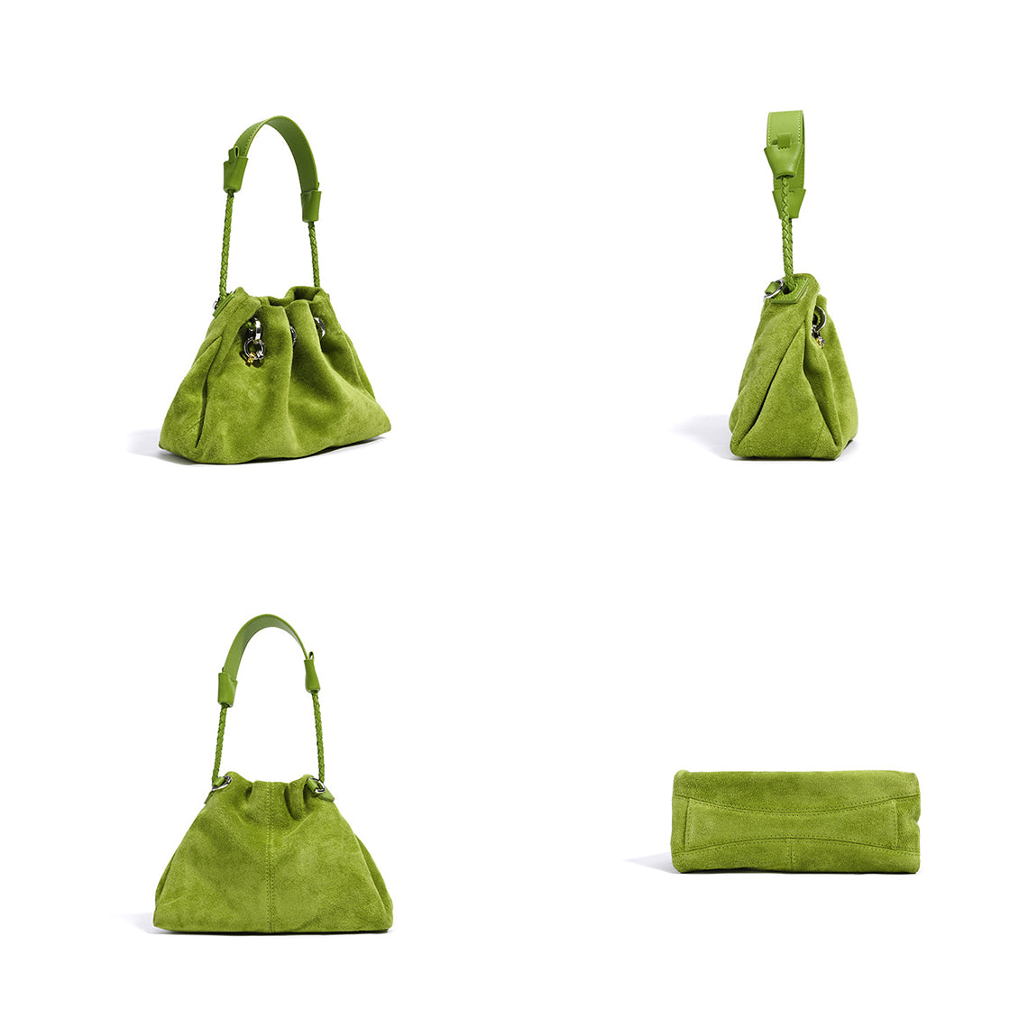 Suede Leather Summer Drawstring Shoulder Bag – POPSEWING®