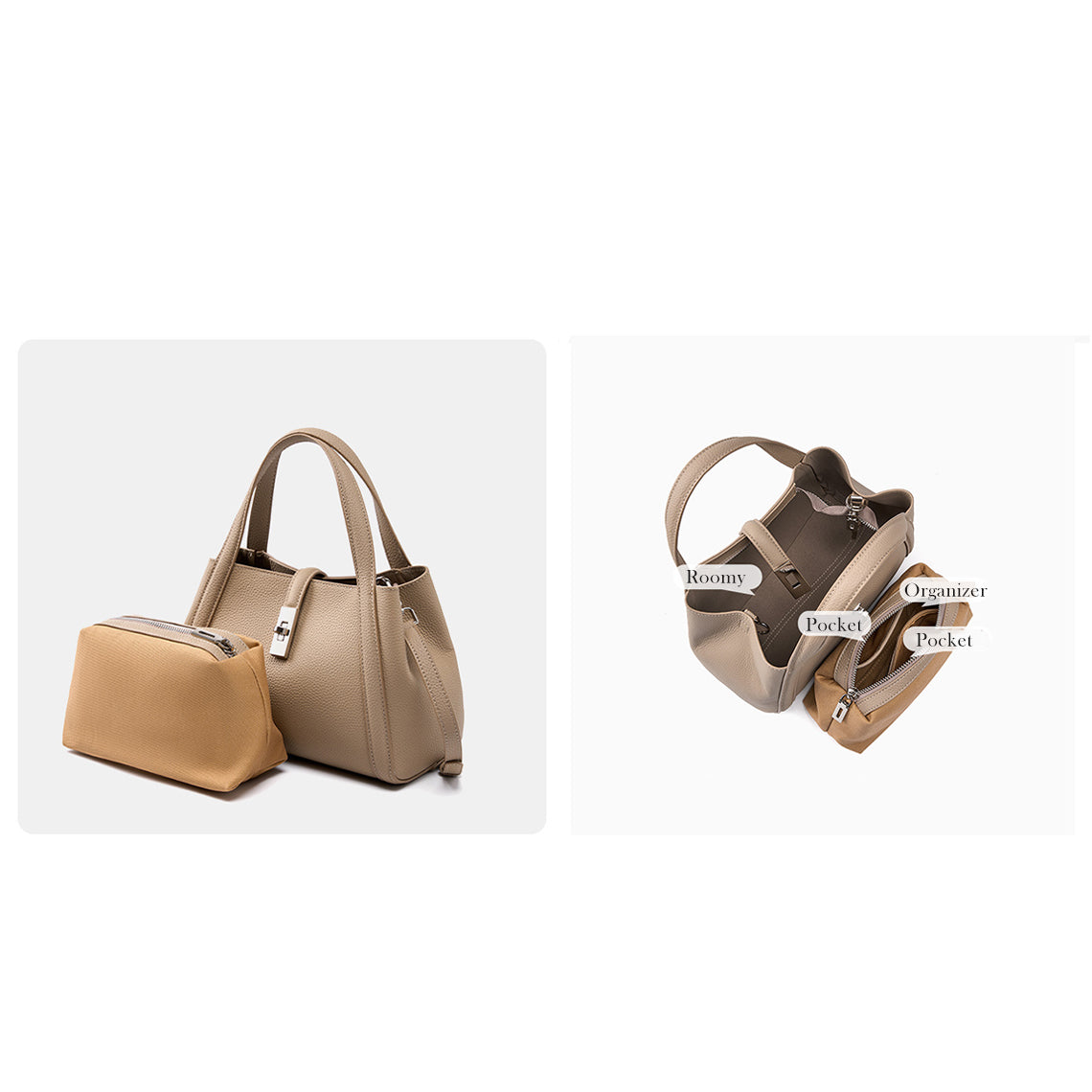 Minimalist Large Handbag Interior - POPSEWING®