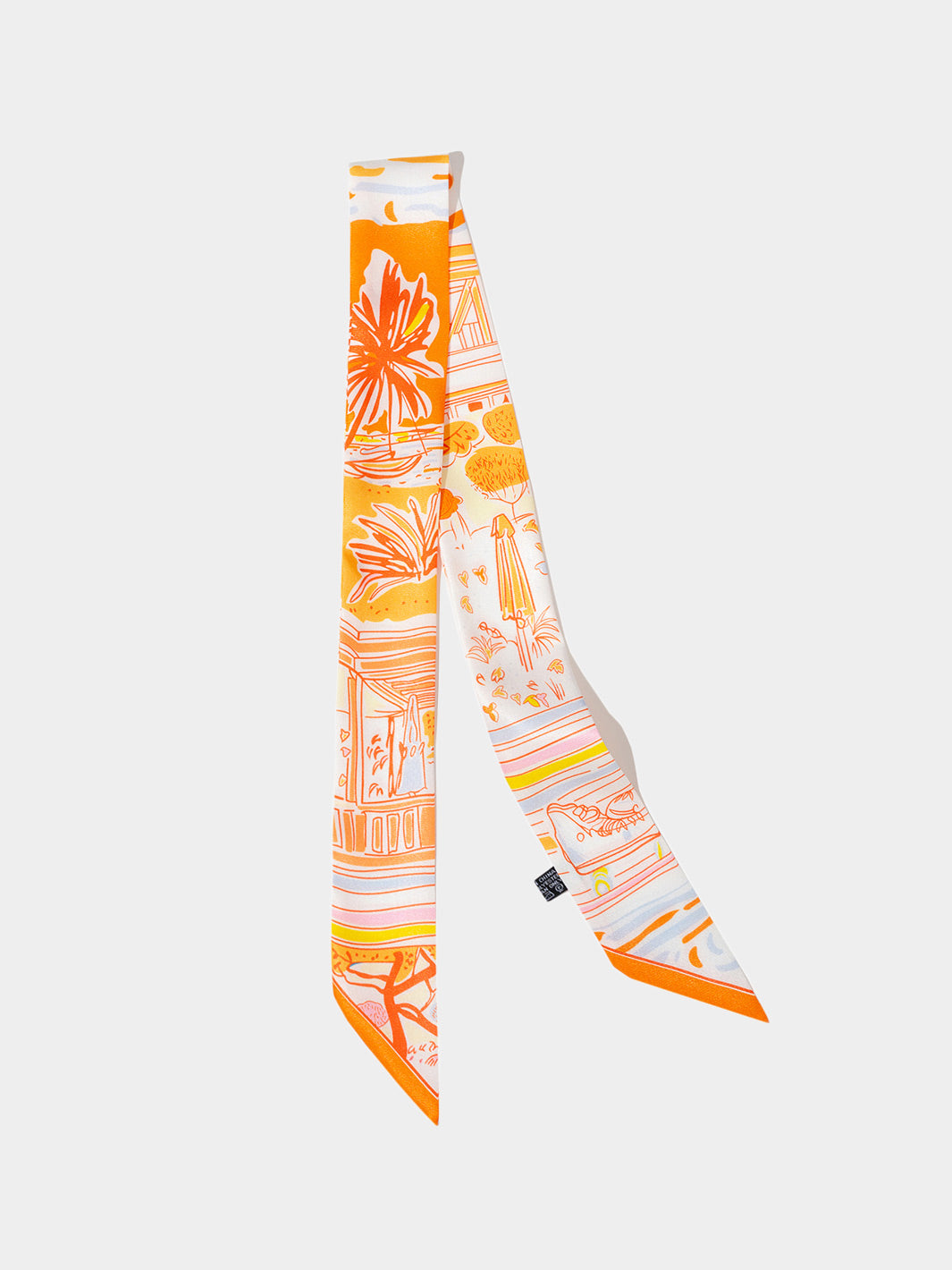 Twilly Scarf for Purse | Double-sided Ribbon