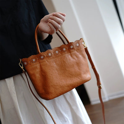 Elegant Bag for Ladies | Vegetable Tanned Leather Handbag for Women