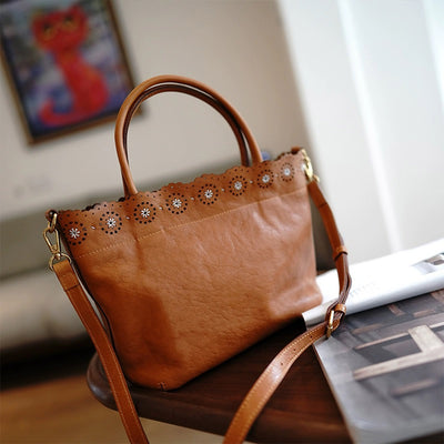 Designer Bag for Everyday Use | Leather Handbag with Adjustable Strap