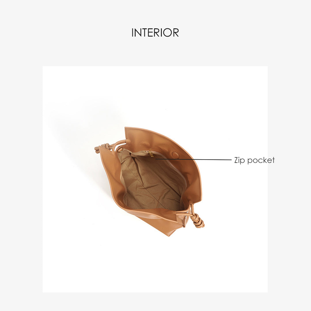 Leather Inspired Women Clutch