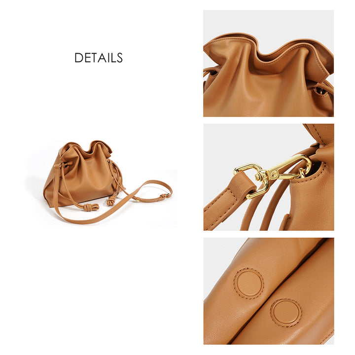 Leather Inspired Women Clutch