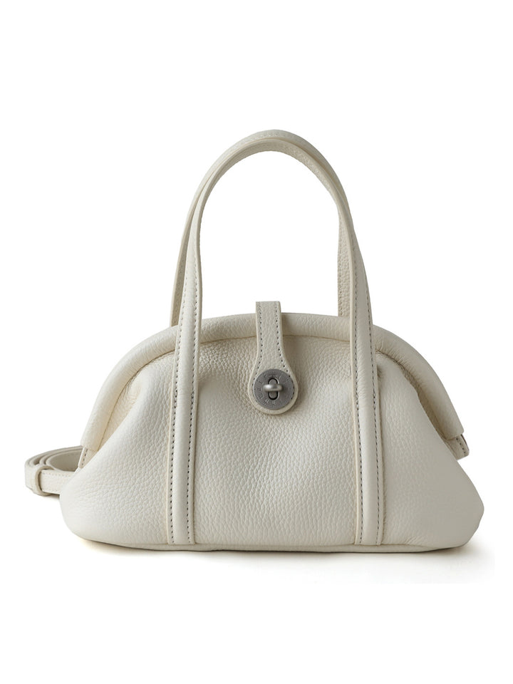 Modern Kiss Lock Handbag