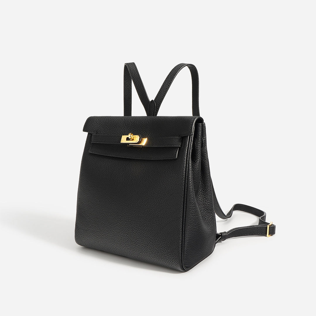 black leather girl backpacks Inspired Leather Kelly Backpack