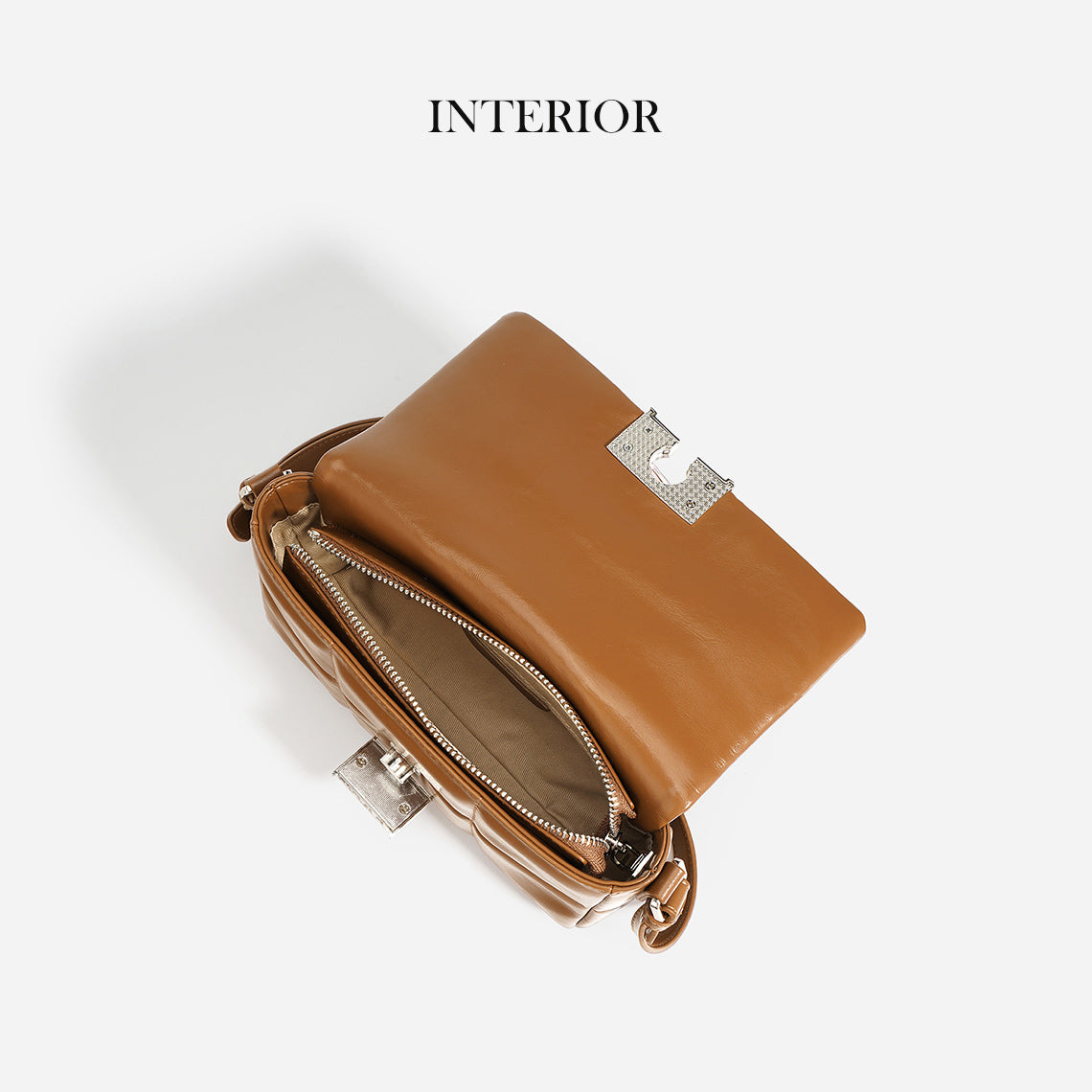 Leather Ladder Crossbody Bag