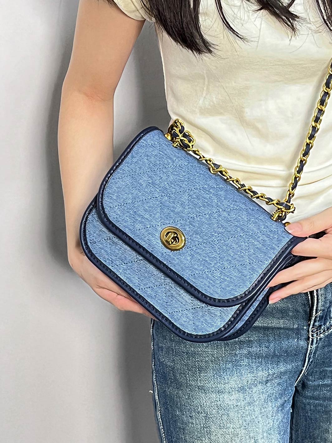 POPSEWING Small Flap Chain Bag | DIY Kit