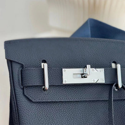 Top Grain Leather Inspired Unisex Crossbody Backpack