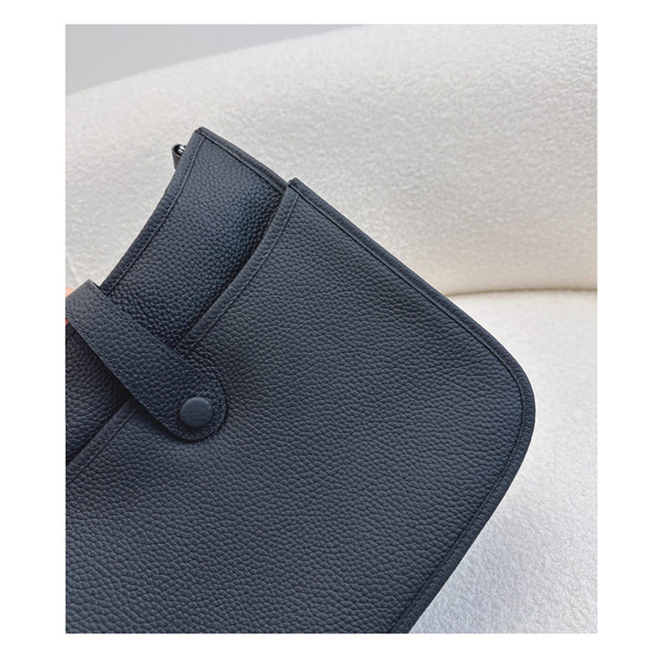 Top Grain Leather Inspired Evelyne Crossbody Bag