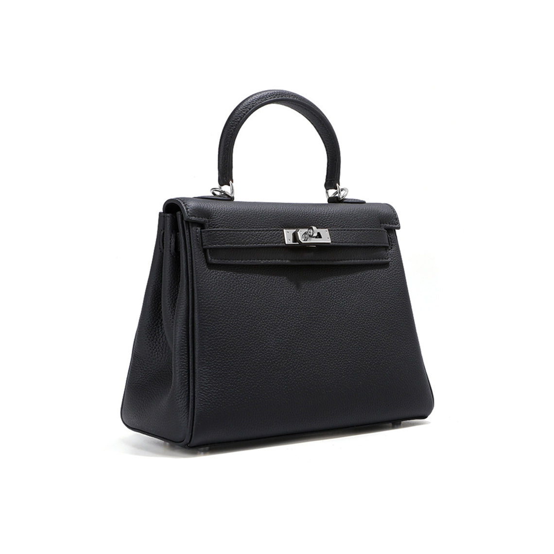 Top Grain Leather Inspired Kelly Bag