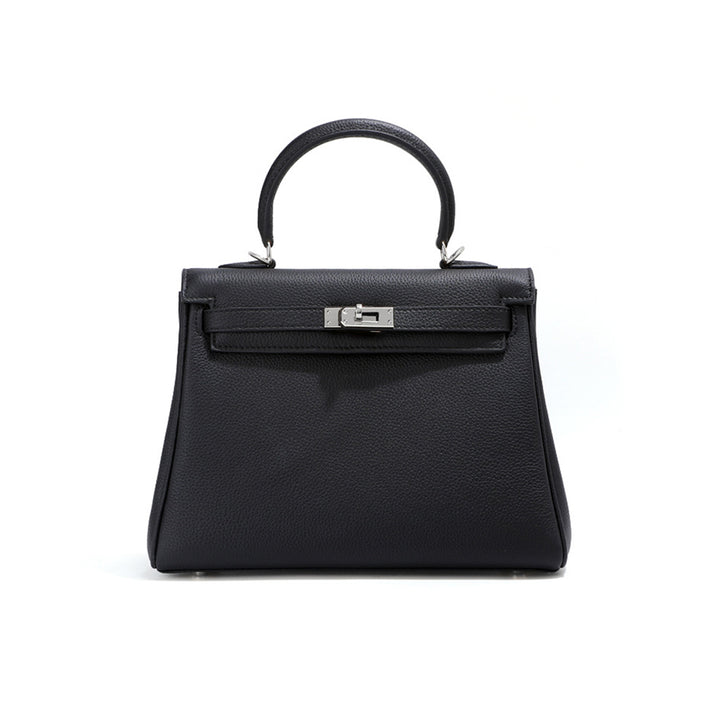 Top Grain Leather Inspired Kelly Bag