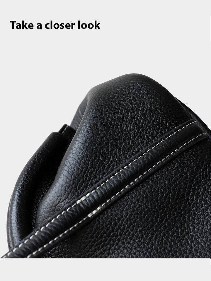 Modern Kiss Lock Handbag