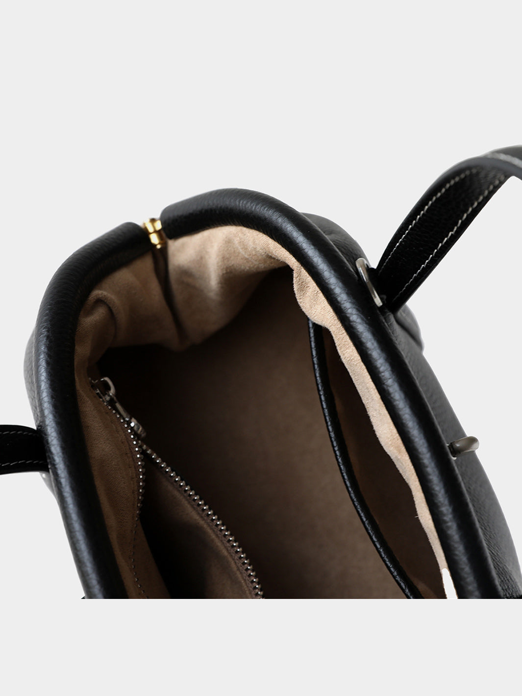 Modern Kiss Lock Handbag