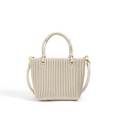 Leather Wrinkle Small Handbag