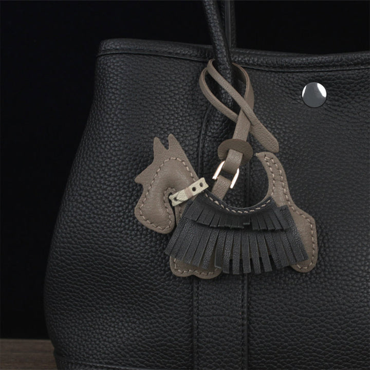 POPSEWING® Sheep Leather Scottie Dog Keychain DIY Kit