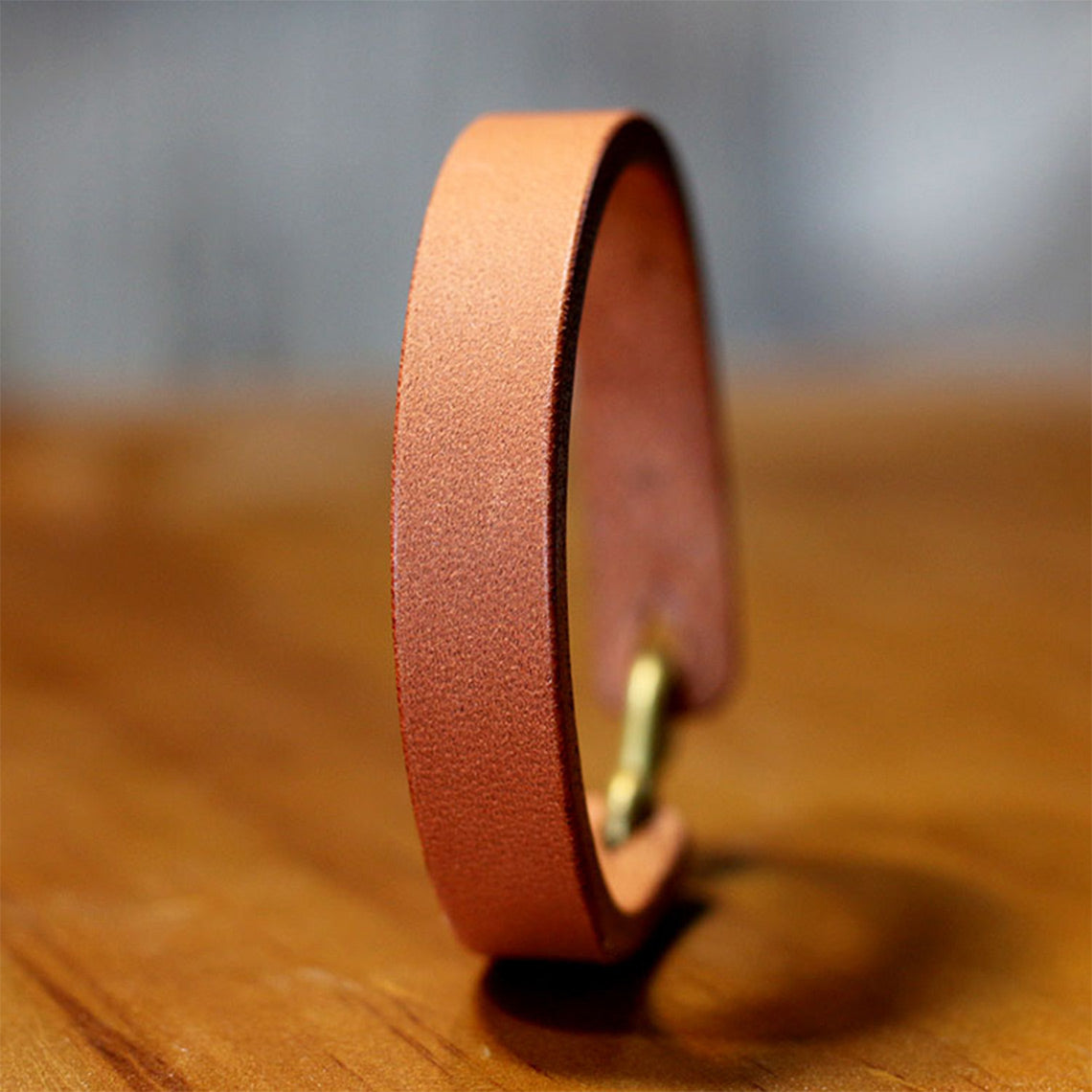Brown Handmade Leather Bracelet for Men and Women - POPSEWING®