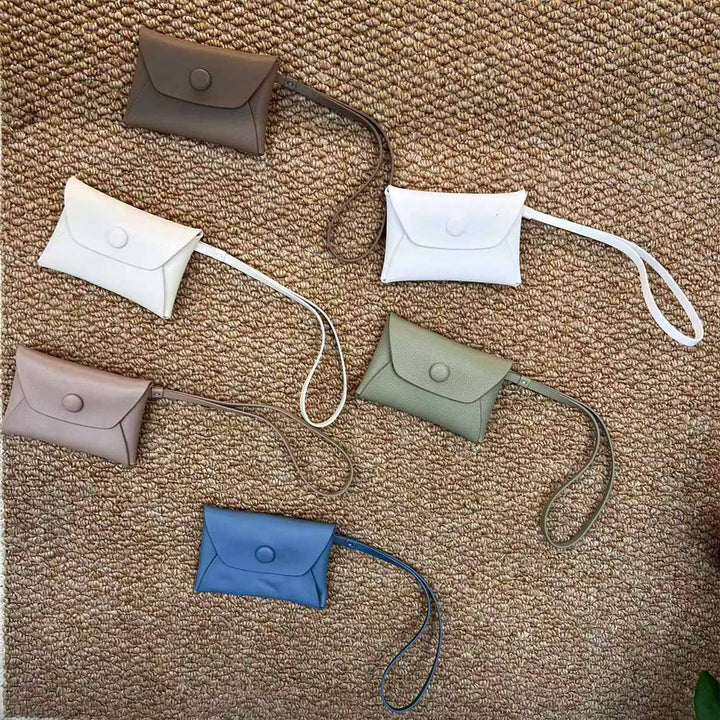 Leather Wrist Change Purse