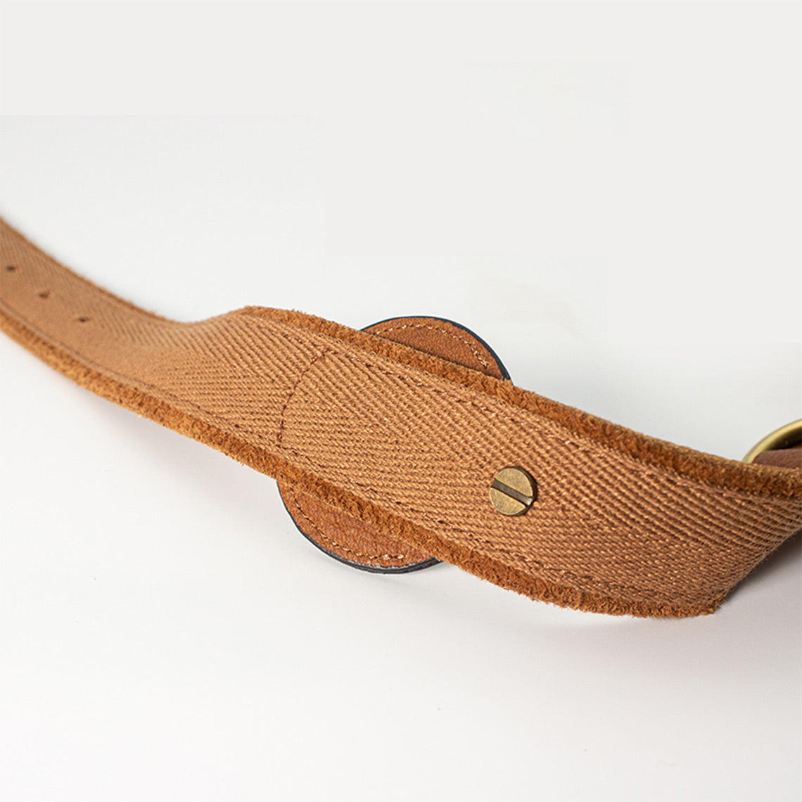 Real Leather Dog Collar with Nylon Lining - POPSEWING™
