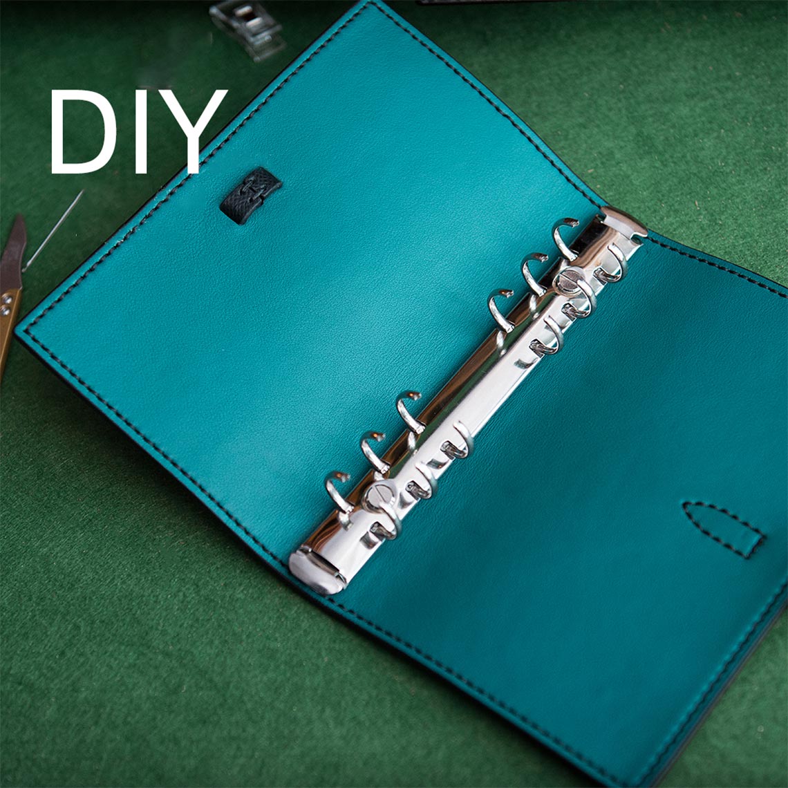 A6 Leather Notebook Cover DIY Kit | Make Your Own Pocket Journal Cover ...