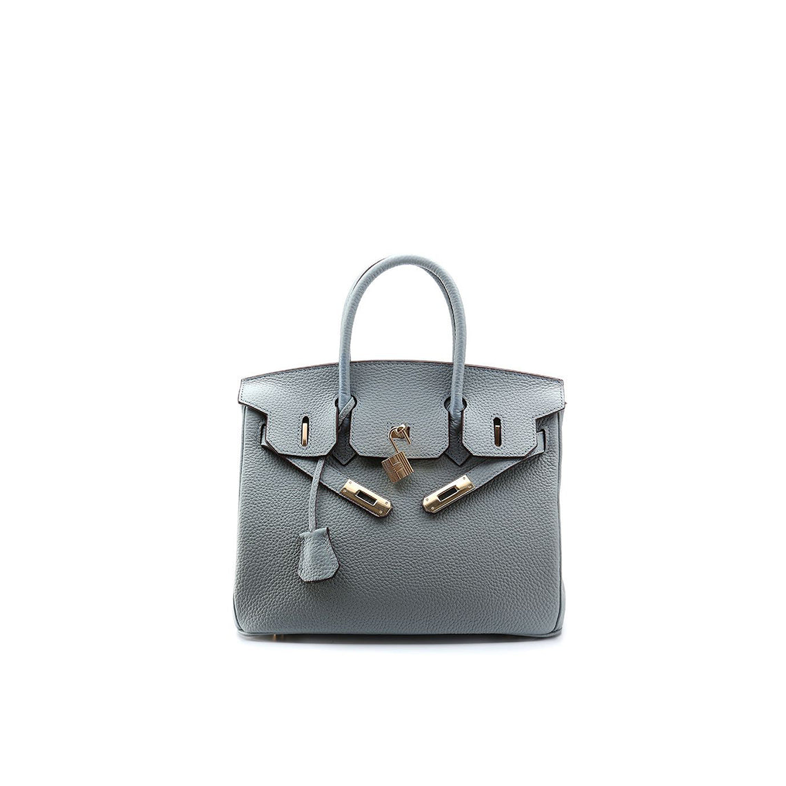 Luxury Handbag | Inspired Birkin Style Handbag in Blue | POPSEWING™