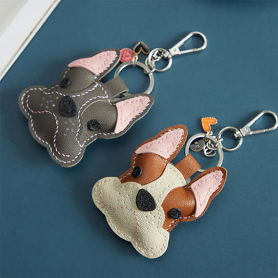 Made by You Puppy Leather Keychain for Dog Lovers - POPSEWING™