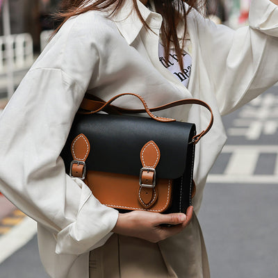 POPSEWING® Lady Leather Fashion Crossbody Satchel Bag DIY Kit