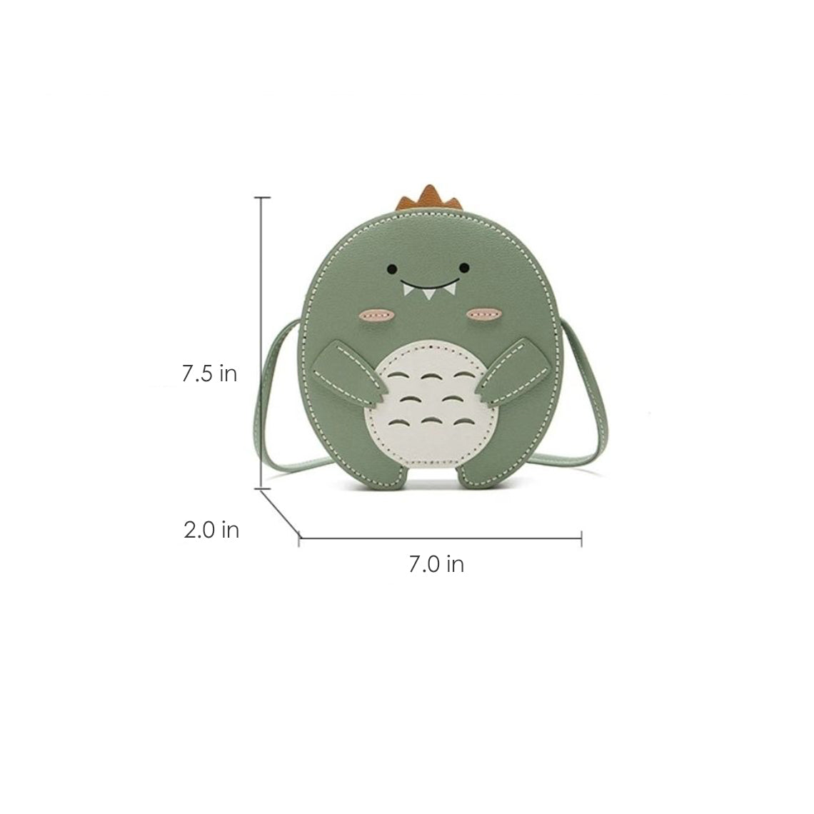 Size of  DIY Dinosaur Bag Purse Wallet | POPSEWING™