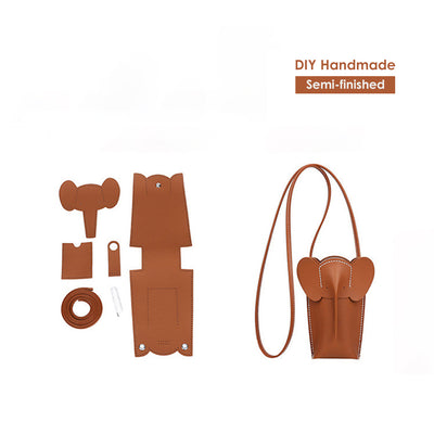 DIY Leather Bag Kit | Designer Inspired Leather Bag Elephant Purse - POPSEWING™