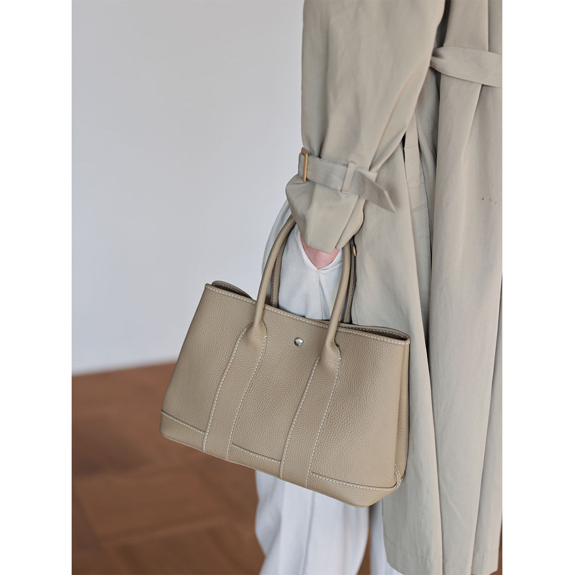 Garden Party Bag - Top Grain Leather Handbag DIY Kit
