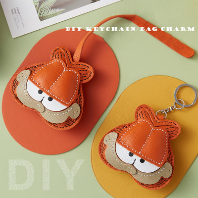 DIY Leather Sewing Kits for Kids | Custom Leather Keychains Bag Charms - POPSEWING™