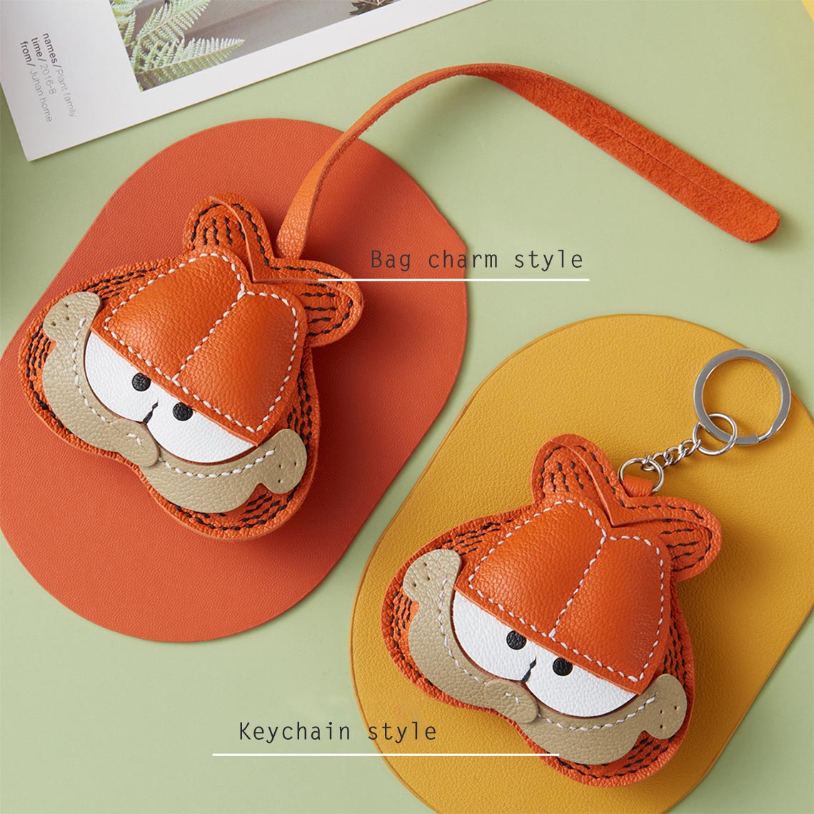 Soft Sheep Leather Bag Charms & Keychains Handmade - POPSEWING™