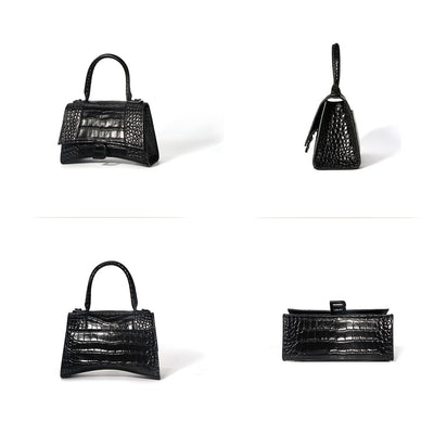 Leather Inspired Hourglass Handbag for Women