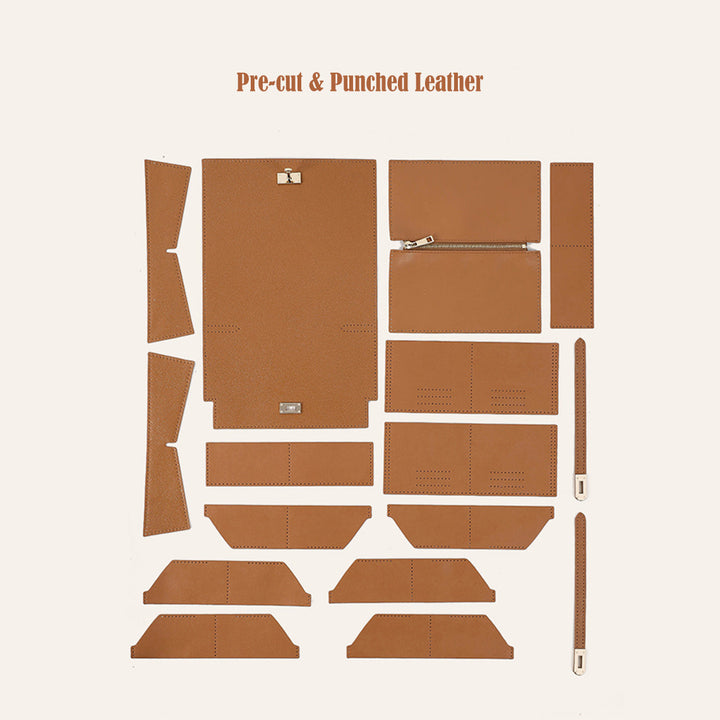 SHIP TO US ONLY | Leather Kelli Long Wallet DIY Kit