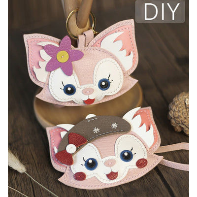 LinaBell Keychain Kit - Pink Fox Keychain Duffy and Friends | POPSEWING™