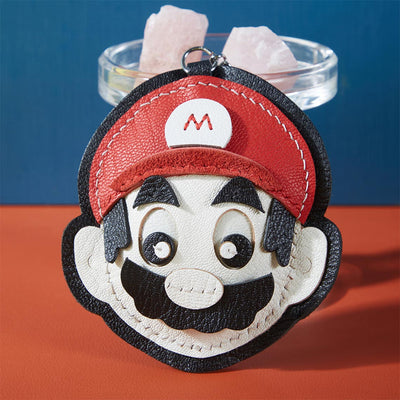 DIY Leather Kits for Beginners | Custom Keychain Handmade Gifts for Super Mario Fans