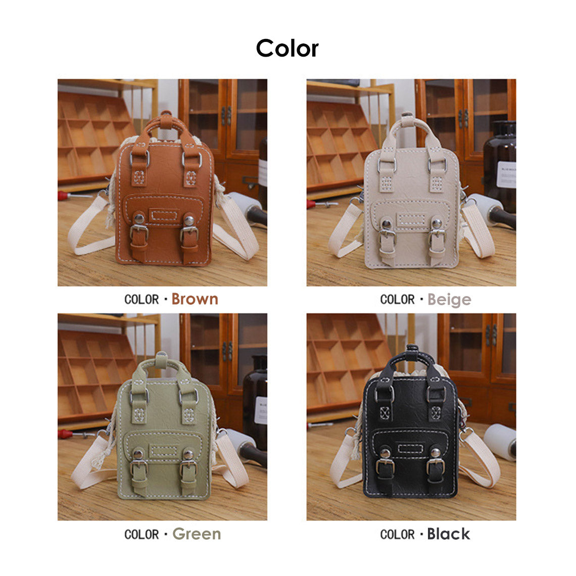 韓国ブランド [TYPESERVICE] MIXED CUT OUT MINI BAG 韓国ブランド [TYPESERVICE] MIXED CUT OUT MINI BAG
